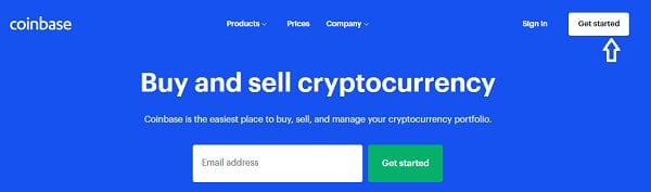 Explanation of opening a Bitcoin account with Coinbase