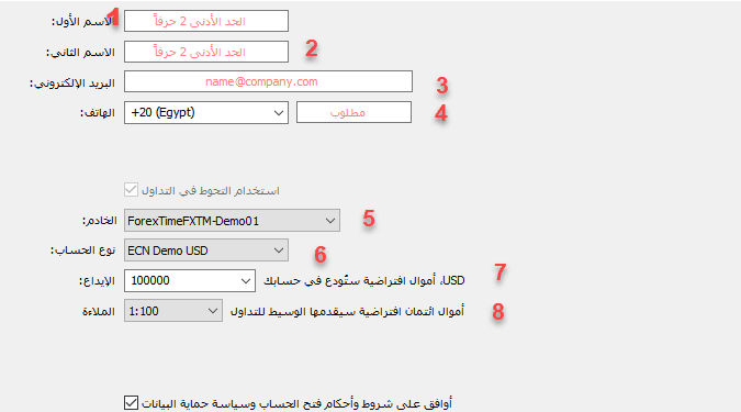 Open a demo account for forex trading Open a demo account